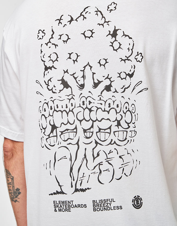 Element Motion Tree T-Shirt - Optic White