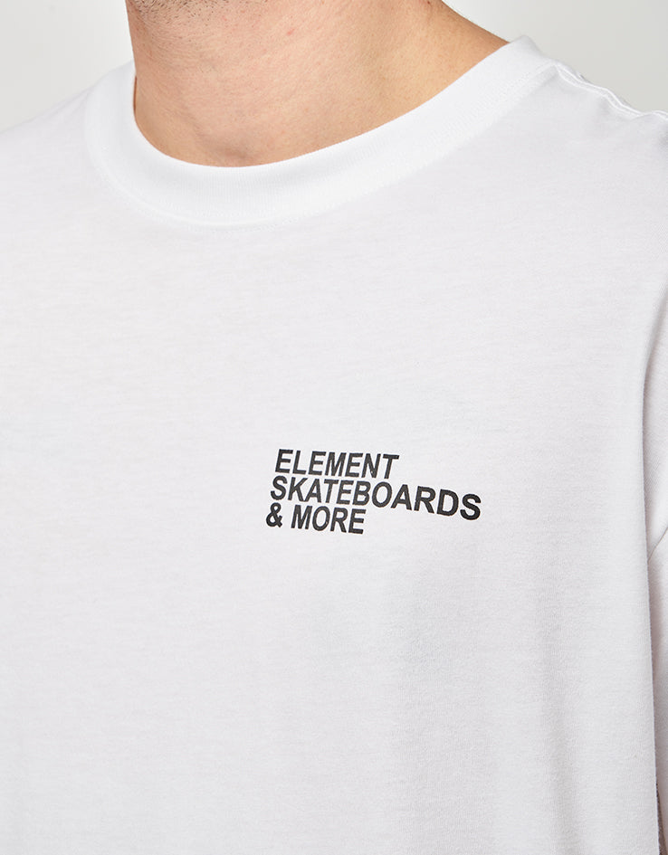 Element Motion Tree T-Shirt - Optic White