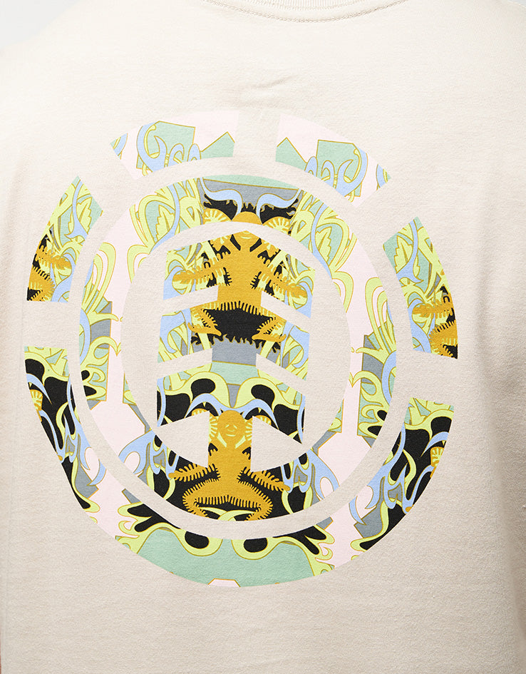 Element Surreal Icon T-Shirt - Oat Milk