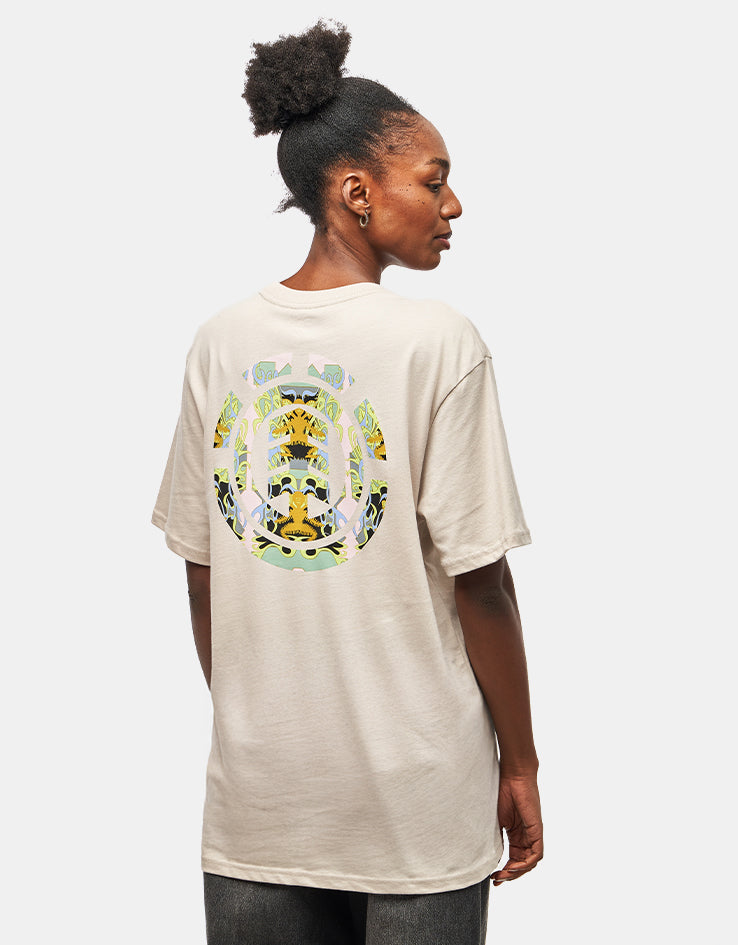 Element Surreal Icon T-Shirt - Oat Milk