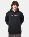 GX1000 OG Logo Pullover Hoodie - Black/Burgundy
