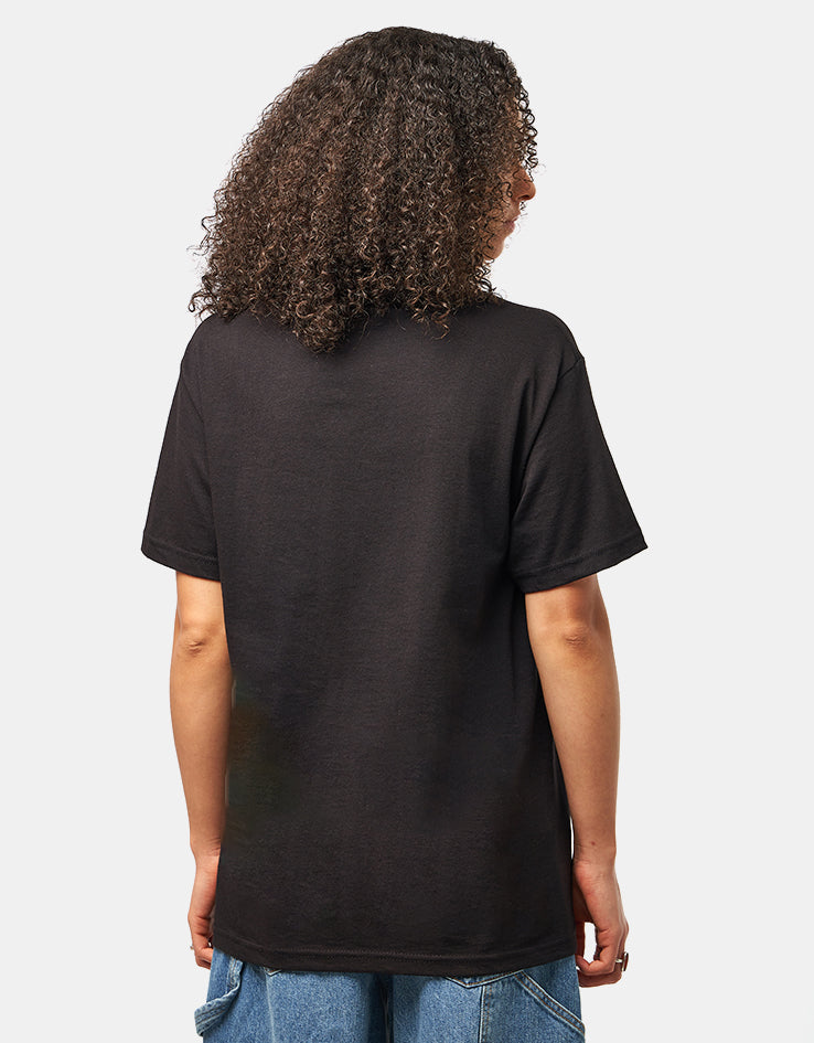 GX1000 Bomb Hills T-Shirt - Black/Burgundy