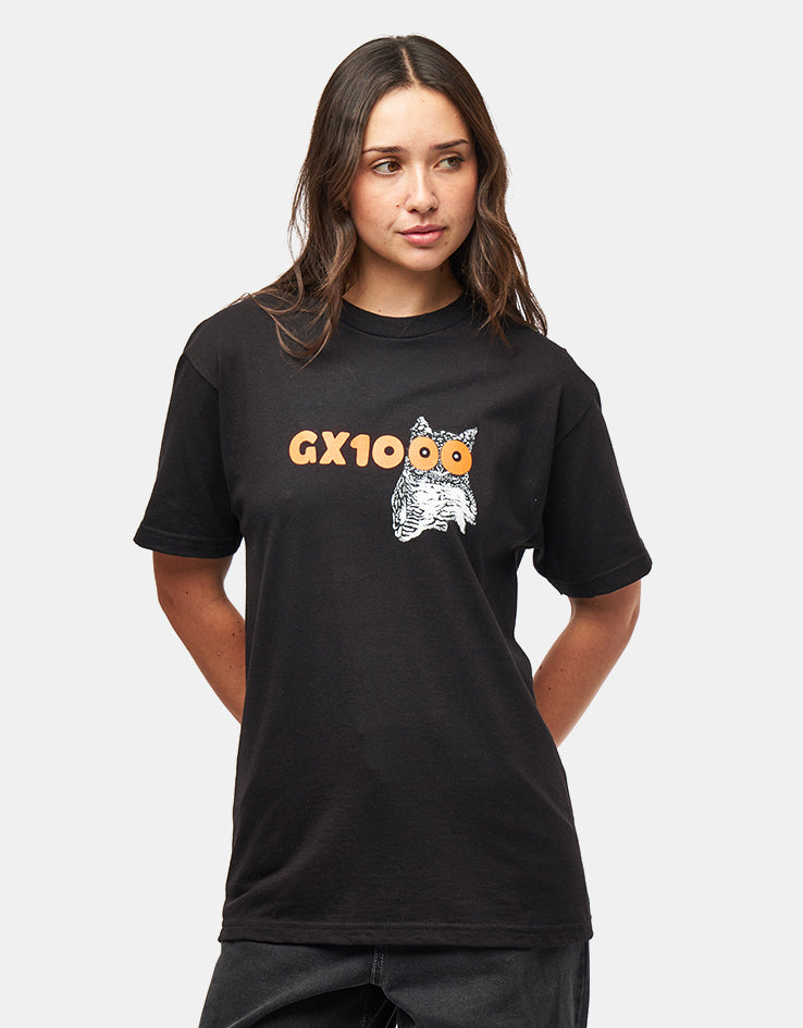 GX1000 Owl T-Shirt - Black
