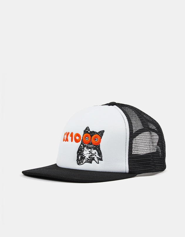 GX1000 Owl Trucker Cap - Black