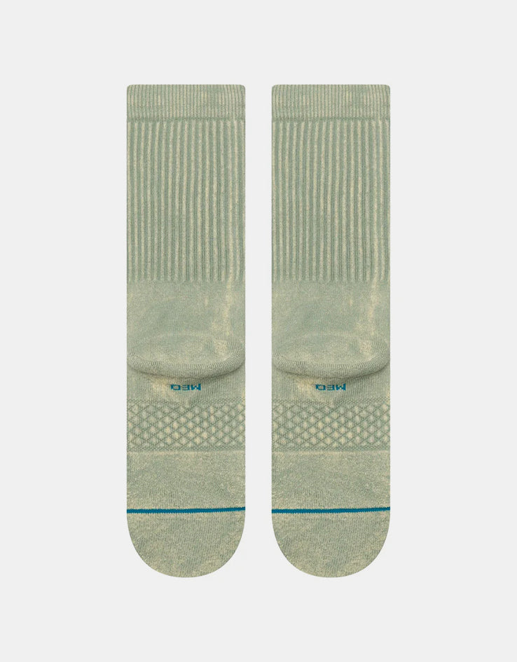 Stance Icon Dyed Crew Socks - Sea Green