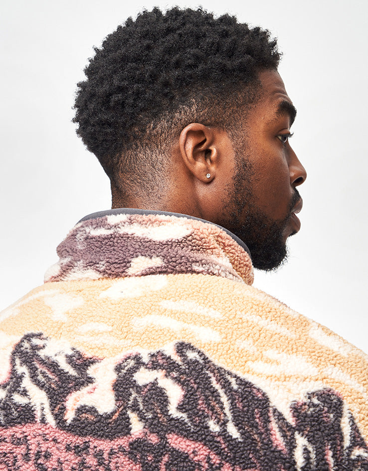 Columbia Helvetia™ II Printed Half Snap Fleece - Camel Brown Sisters