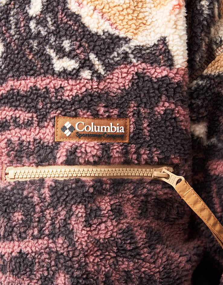 Columbia Helvetia™ II Printed Half Snap Fleece - Camel Brown Sisters