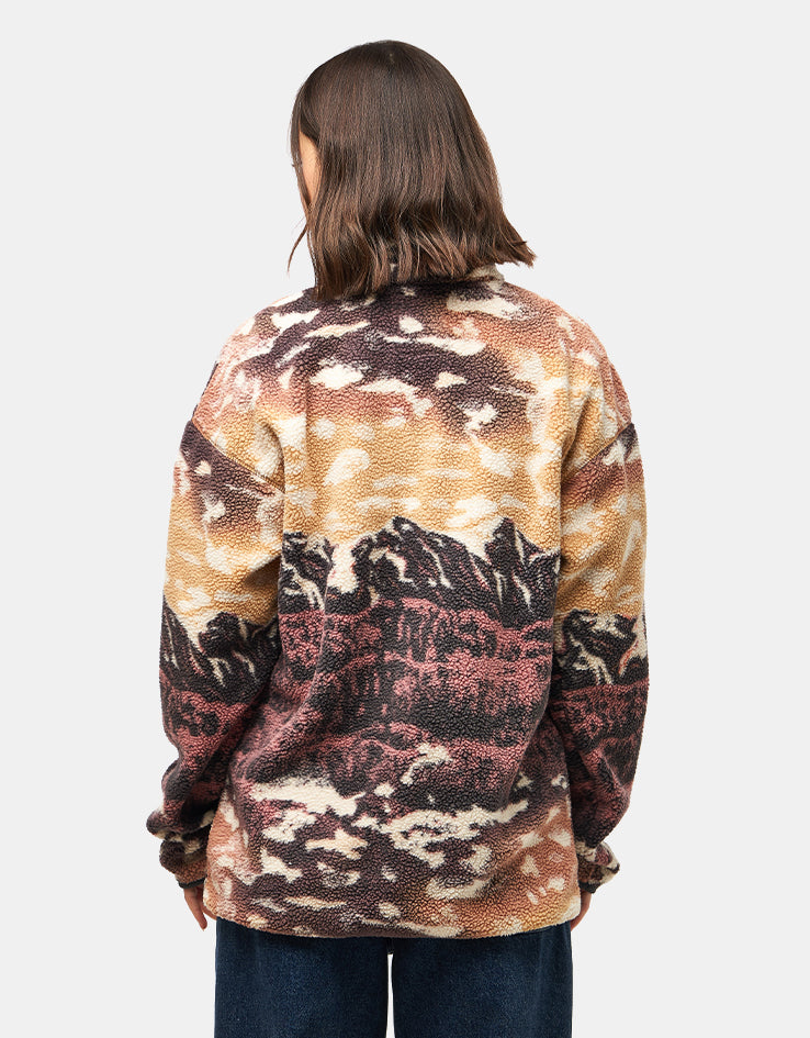 Columbia Helvetia™ II Printed Half Snap Fleece - Camel Brown Sisters
