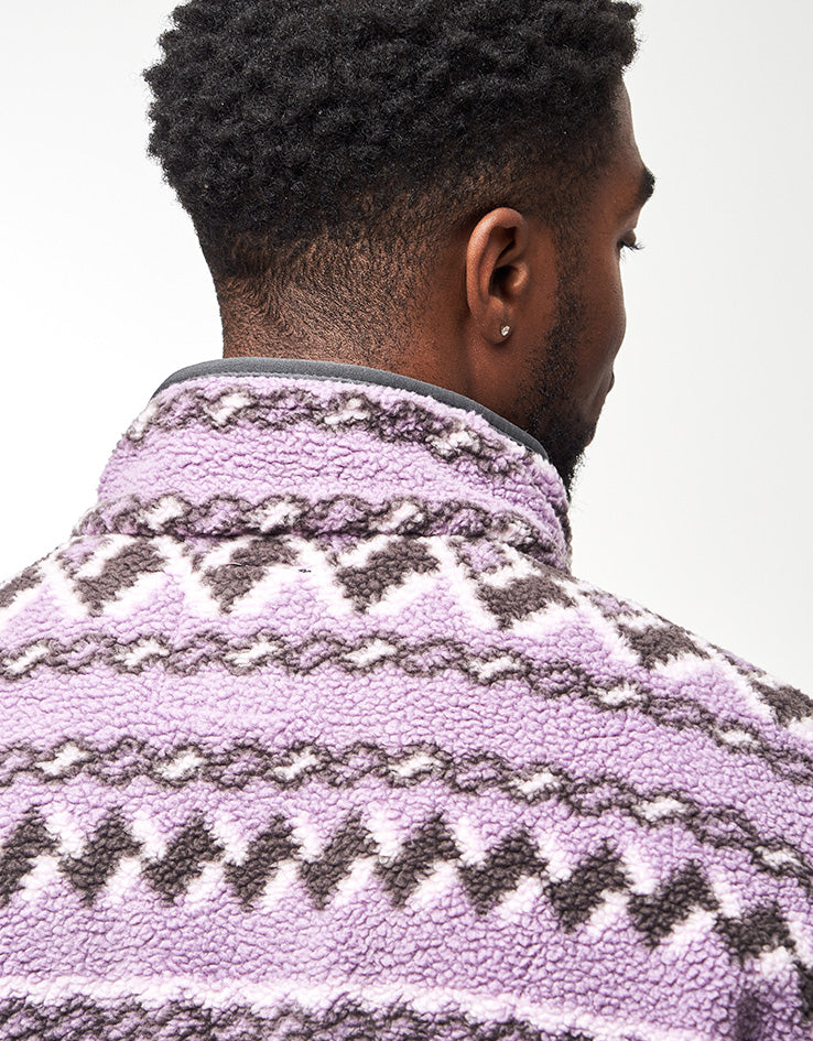 Columbia Helvetia™ II Printed Half Snap Fleece - Shale Purple Knitknot