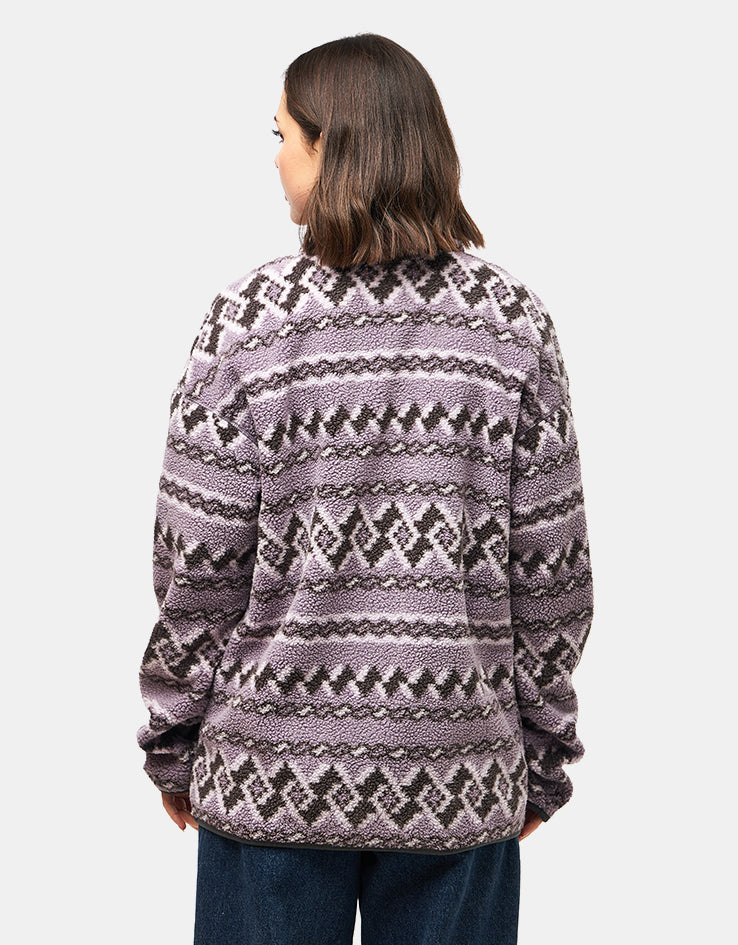 Columbia Helvetia™ II Printed Half Snap Fleece - Shale Purple Knitknot