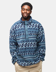 Columbia Helvetia™ II Printed Half Snap Fleece - Everblue Knitknot