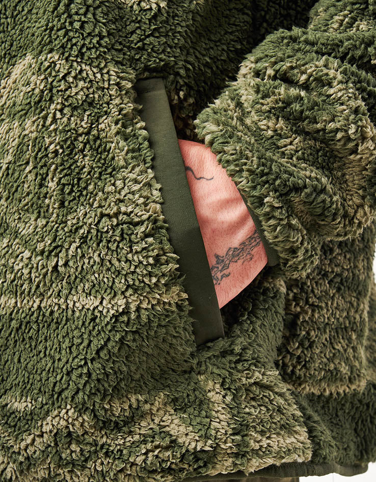 Columbia Rugged Ridge™ High Pile Half Zip Fleece - Greenscape Deschutes Days