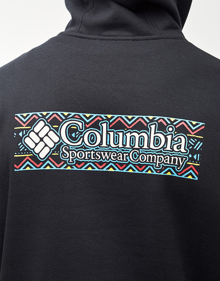 Columbia Meridian Creek™ Graphic Pullover Hoodie - Black Branded Blanket