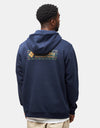 Columbia Meridian Creek™ Graphic Pullover Hoodie - Collegiate Navy Branded Blanket