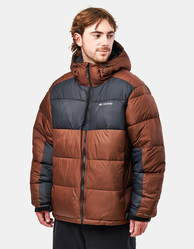 Columbia Pike Lake™ II Hooded Jacket - Tobacco/Black