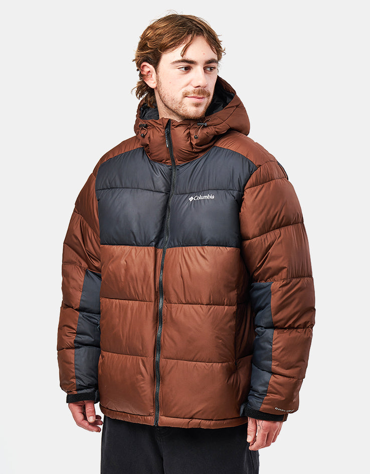 Columbia Pike Lake™ II Hooded Jacket - Tobacco/Black