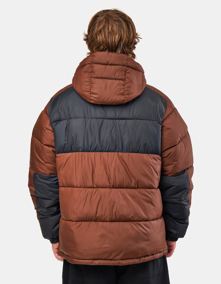 Columbia Pike Lake™ II Hooded Jacket - Tobacco/Black