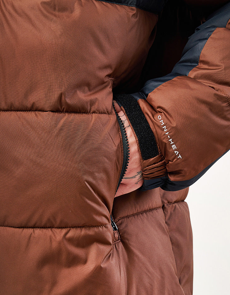 Columbia Pike Lake™ II Hooded Jacket - Tobacco/Black