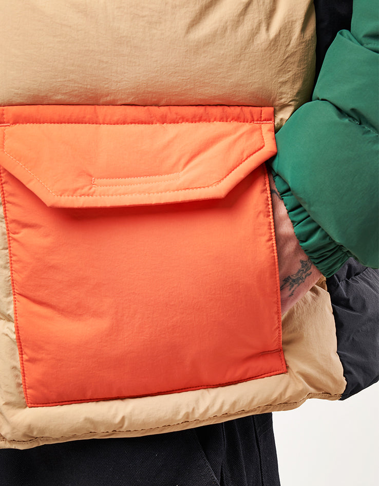 Columbia Wallowa™ Down Hooded Jacket - Canoe/Zing/Rain Forest/Black