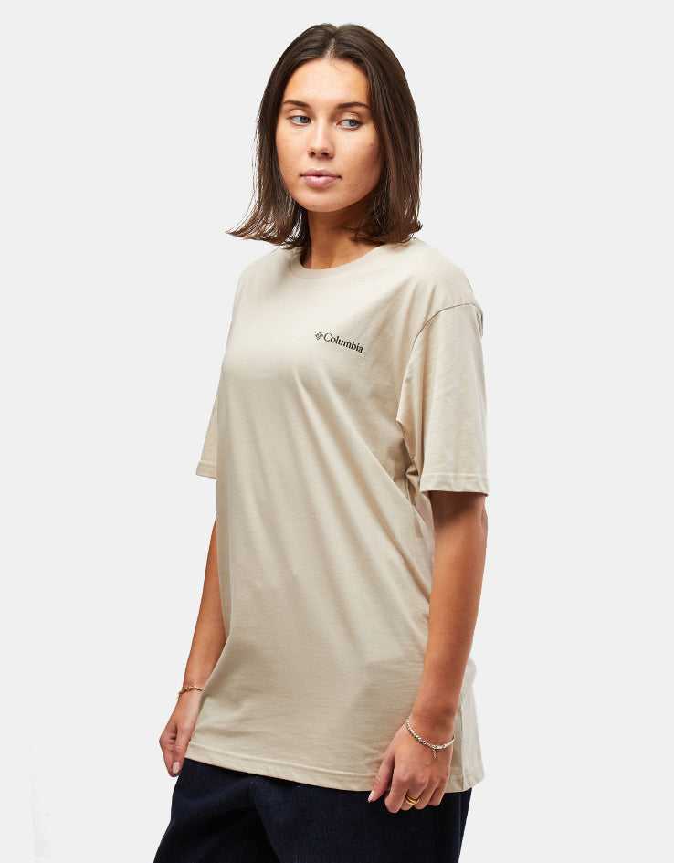 Columbia North Cascades™ Short Sleeve T-Shirt - Dark Stone/Framed Treebark