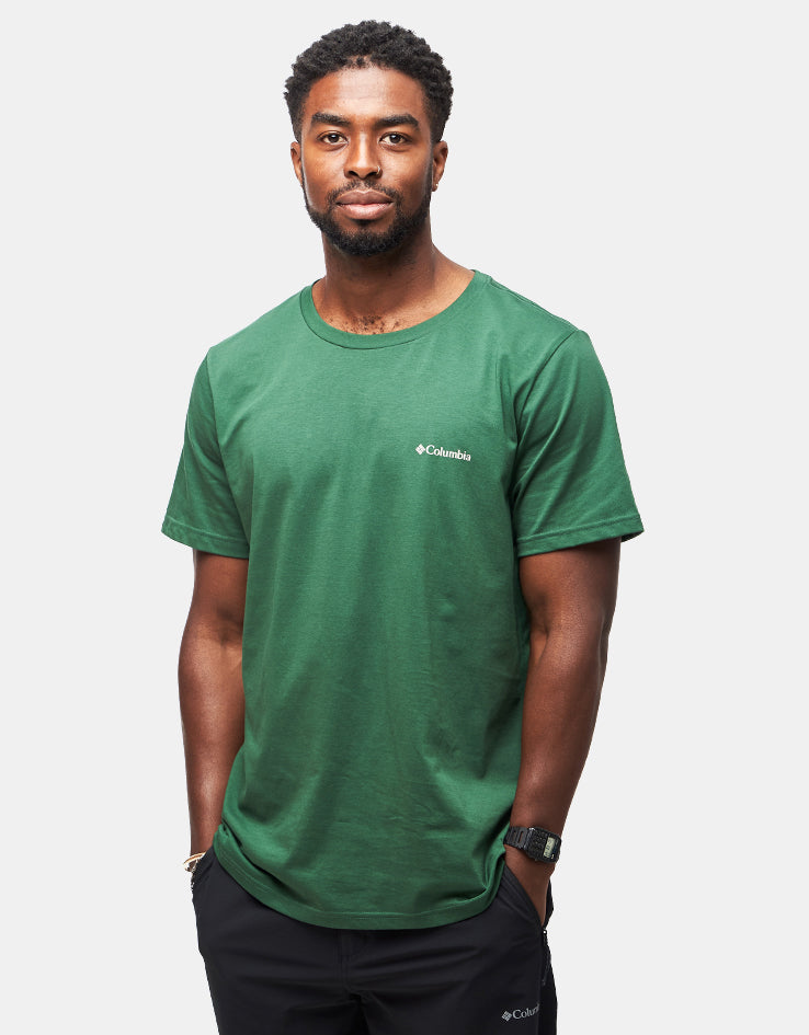 Columbia Rapid Ridge™ Back Graphic II T-Shirt - Rain Forest/Amazing Heights