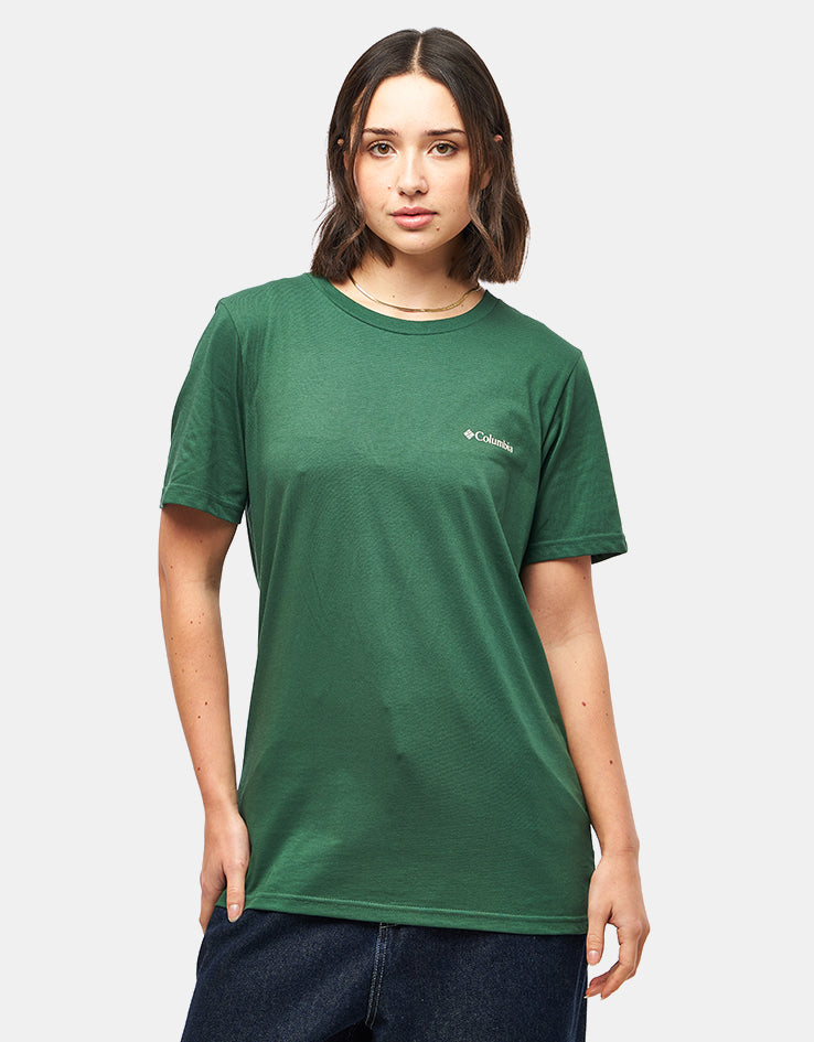 Columbia Rapid Ridge™ Back Graphic II T-Shirt - Rain Forest/Amazing Heights