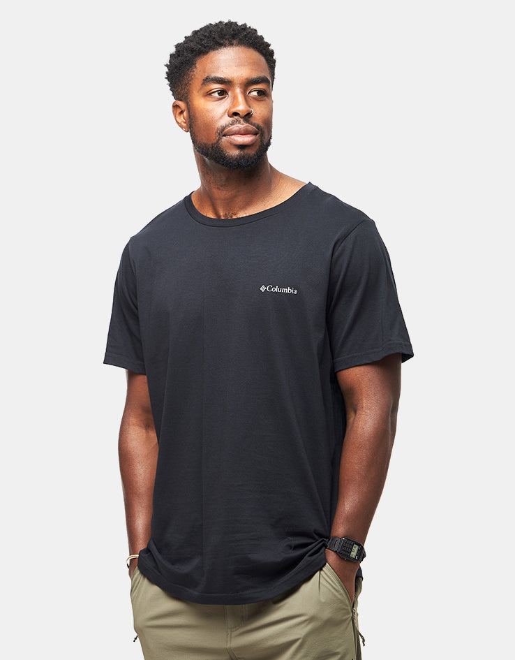 Columbia Rapid Ridge™ Back Graphic II T-Shirt - Black/Amazing Heights