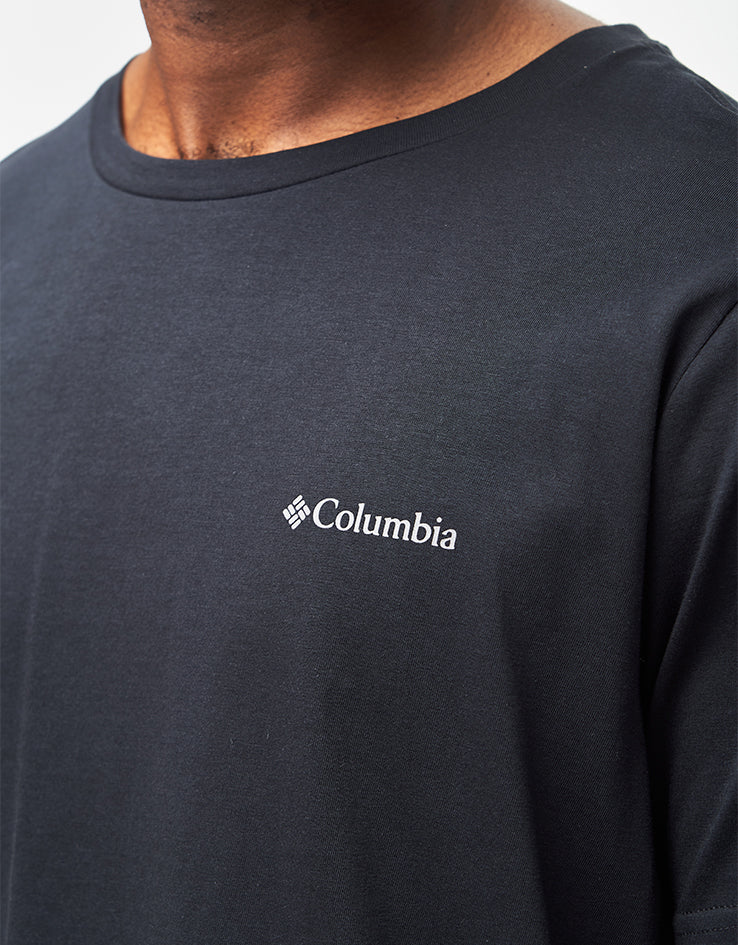 Columbia Rapid Ridge™ Back Graphic II T-Shirt - Black/Amazing Heights