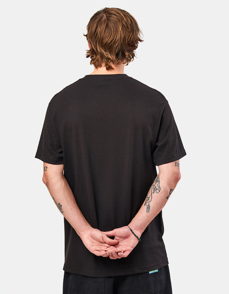 Spitfire Chrome Bighead T-Shirt - Black