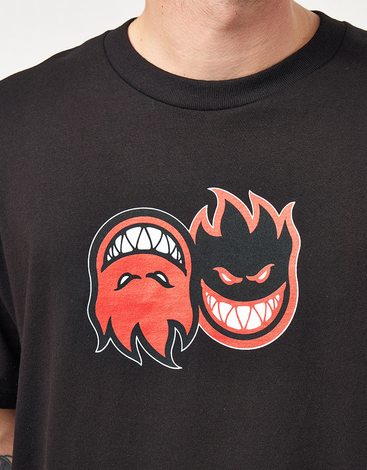 Spitfire Eternal Fill T-Shirt - Black
