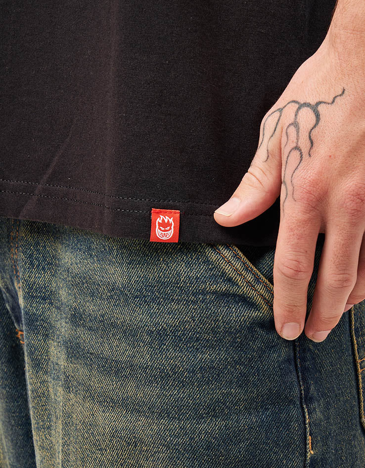 Spitfire Eternal Fill T-Shirt - Black