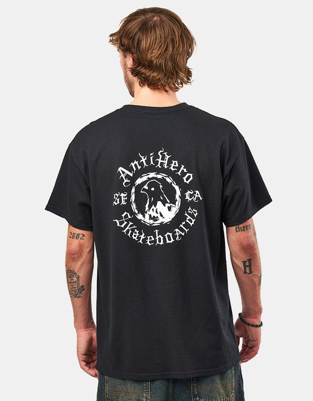 Anti Hero Pigeon Motion T-Shirt - Black