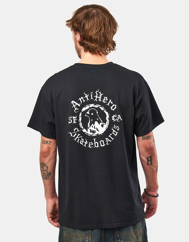 Anti Hero Pigeon Motion T-Shirt - Black