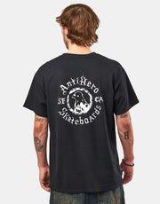 Anti Hero Pigeon Motion T-Shirt - Black