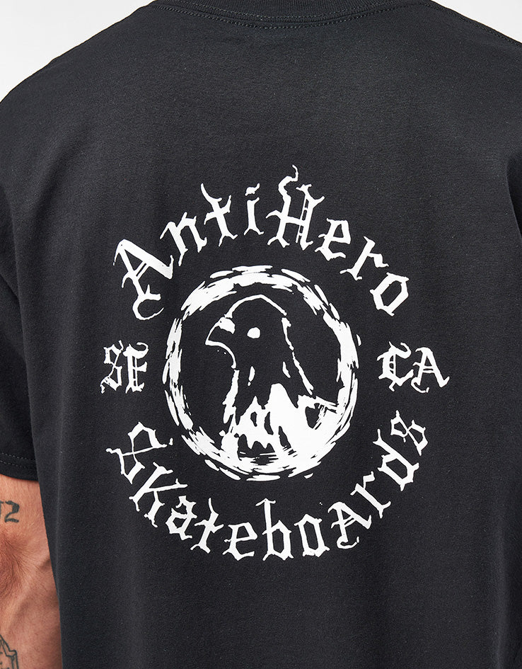 Anti Hero Pigeon Motion T-Shirt - Black