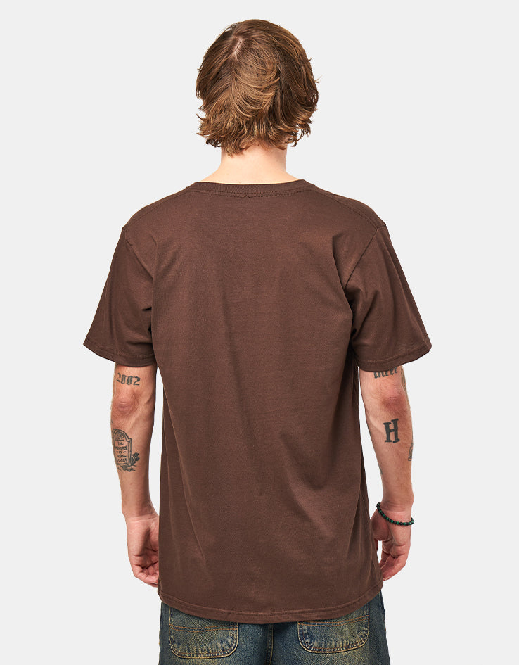Anti Hero Eagle T-Shirt - Brown