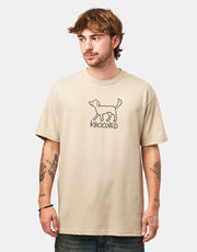 Krooked El Perro T-Shirt - Sand