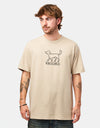 Krooked El Perro T-Shirt - Sand