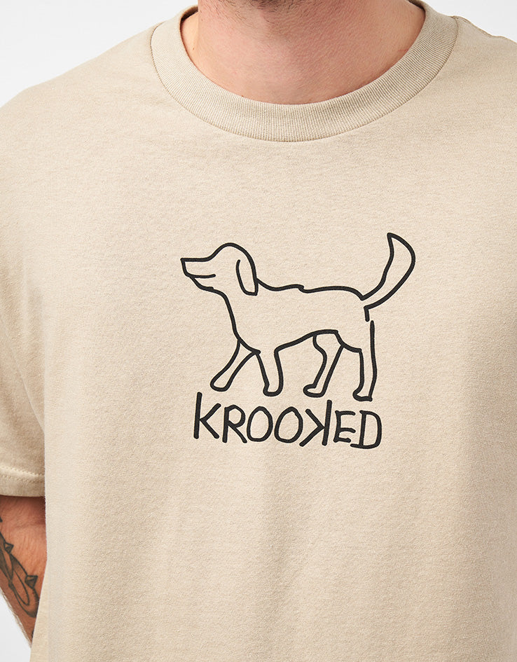 Krooked El Perro T-Shirt - Sand