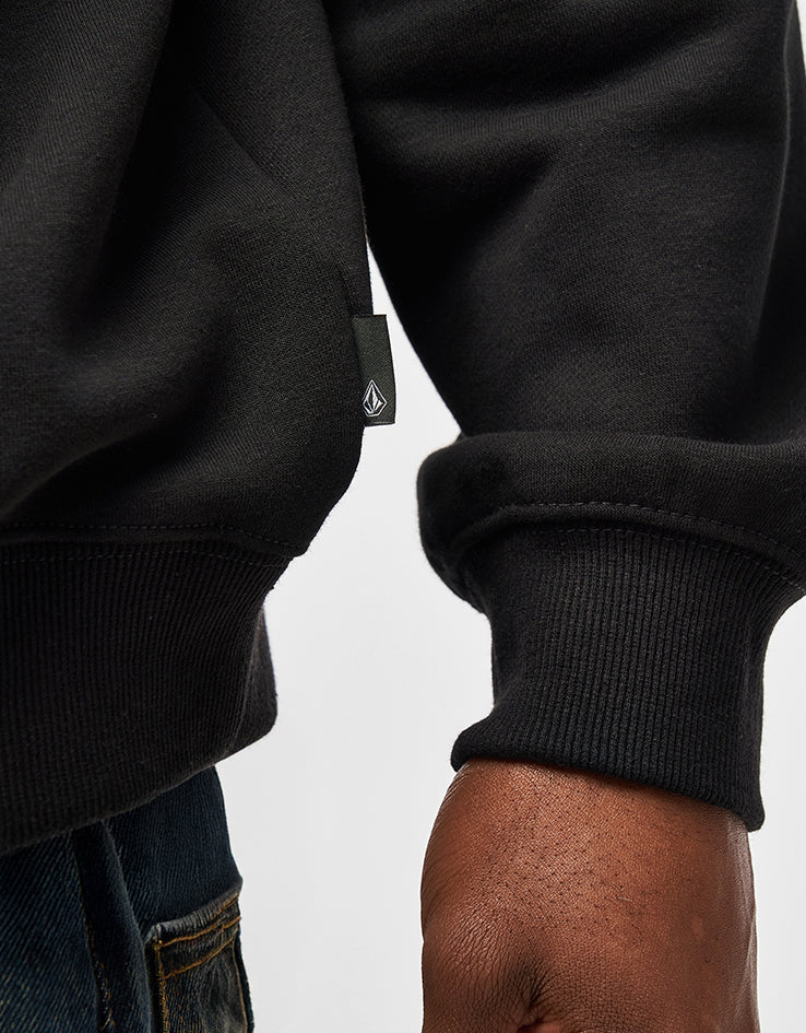 Volcom Watanite Pullover Hoodie - Black