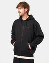Volcom Single Stone Zip Hoodie - Black