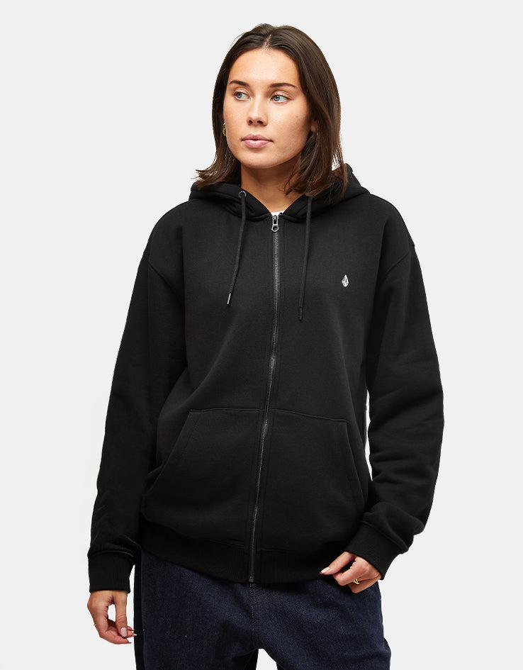 Volcom Single Stone Zip Hoodie - Black