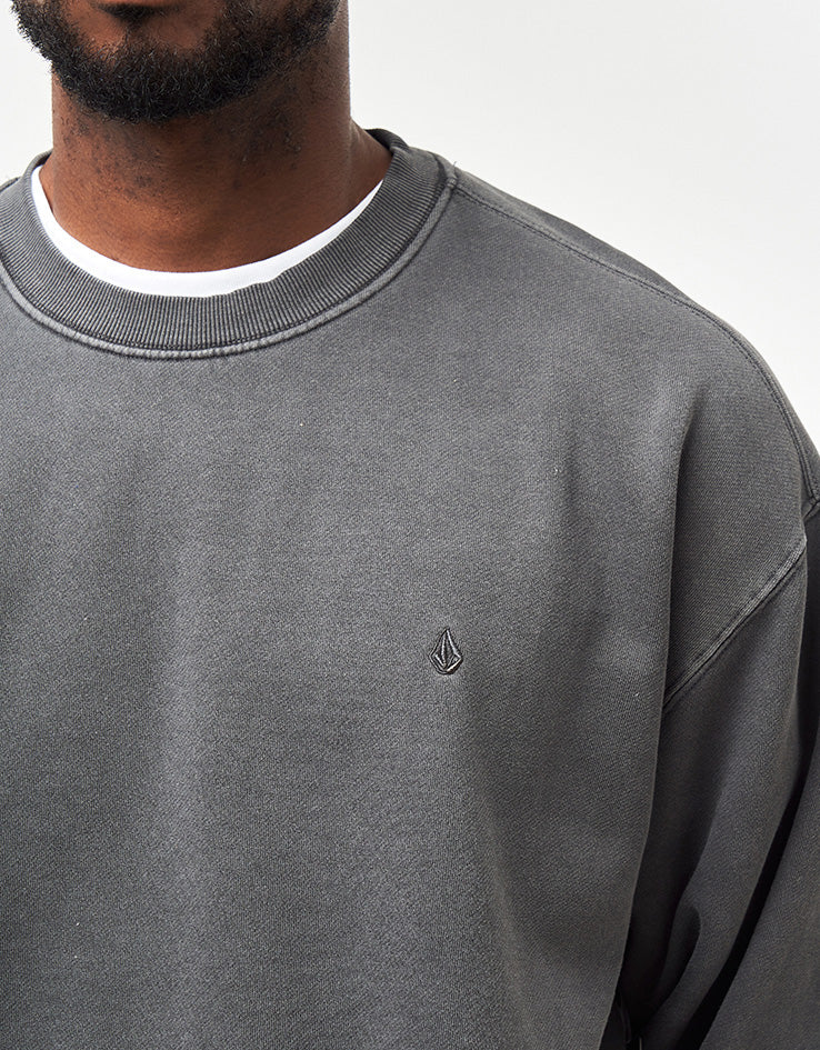 Volcom Single Stone Crew - Asphalt Black