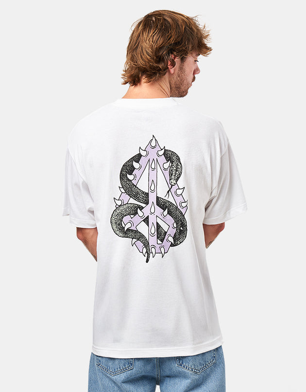 Volcom Snake Peace Loose T-Shirt - White