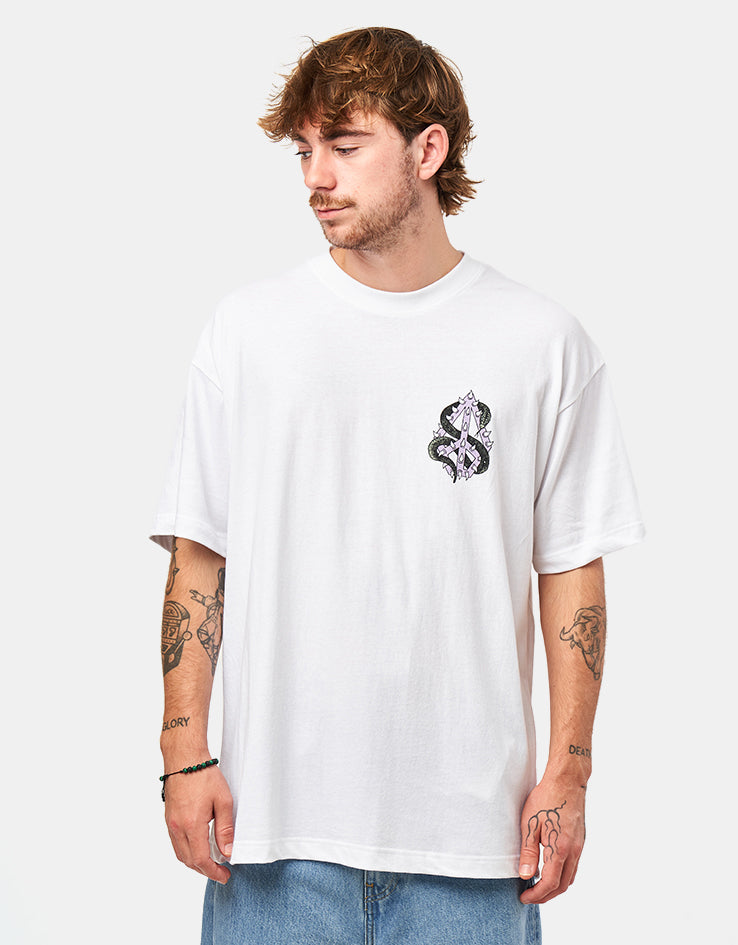 Volcom Snake Peace Loose T-Shirt - White