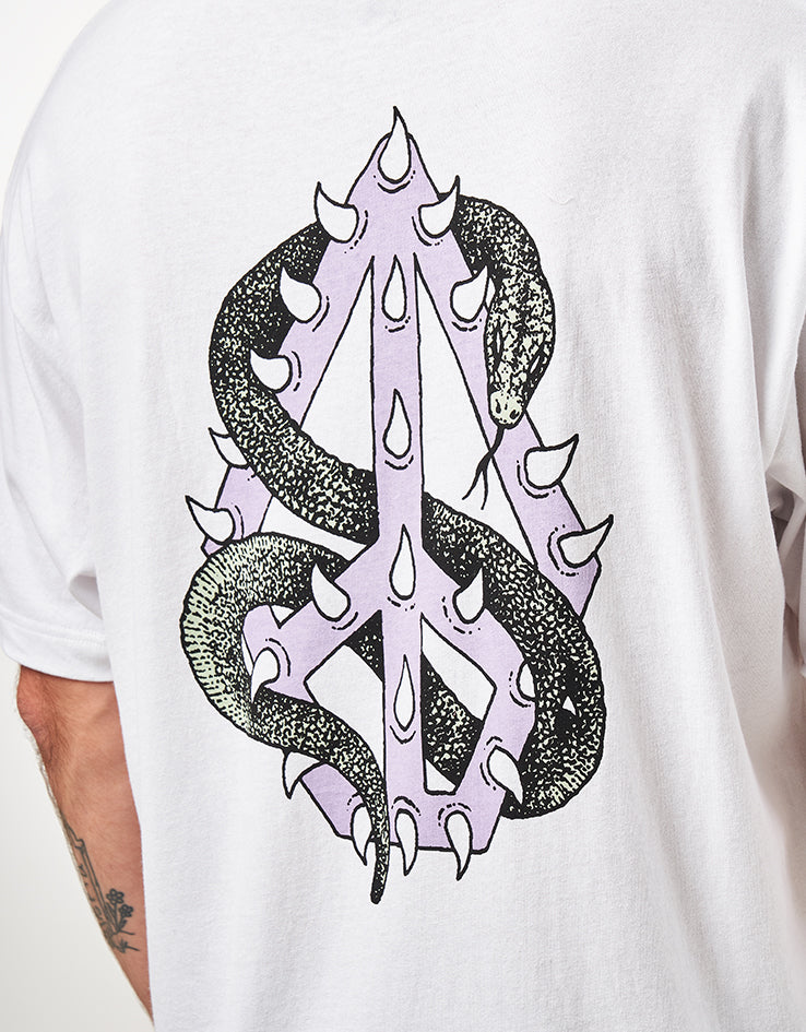 Volcom Snake Peace Loose T-Shirt - White