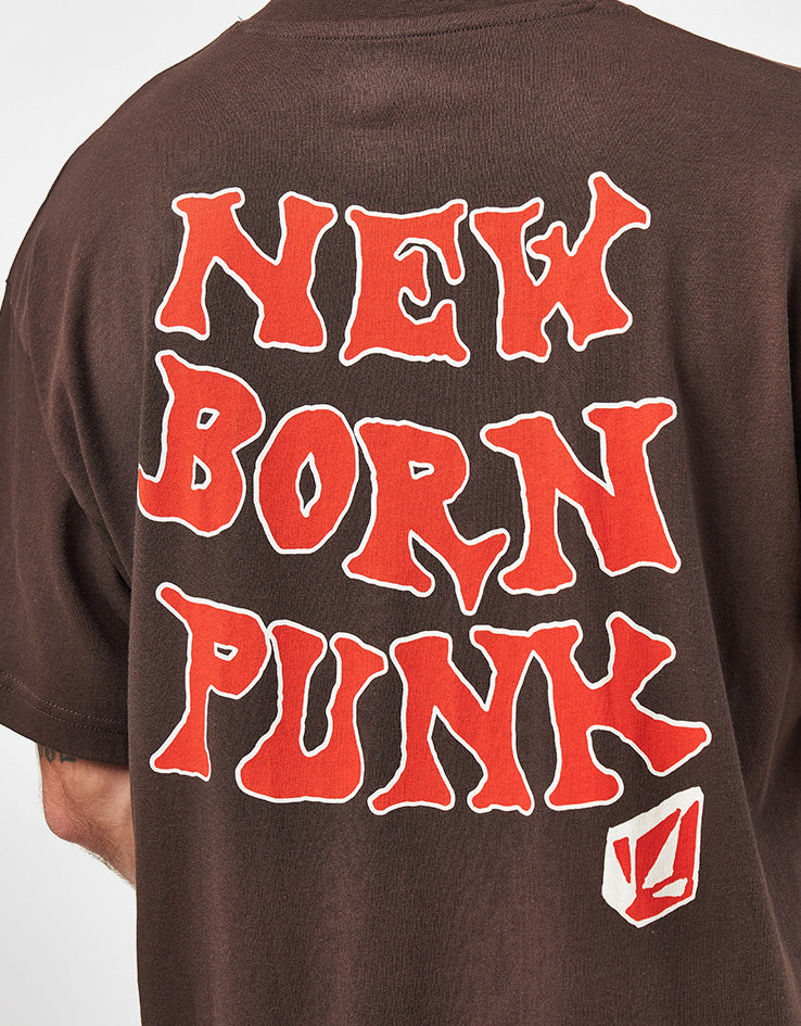 Volcom New Born Loose T-Shirt - Cacao