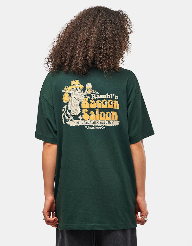 Volcom Racoon Loose T-Shirt - Scarab