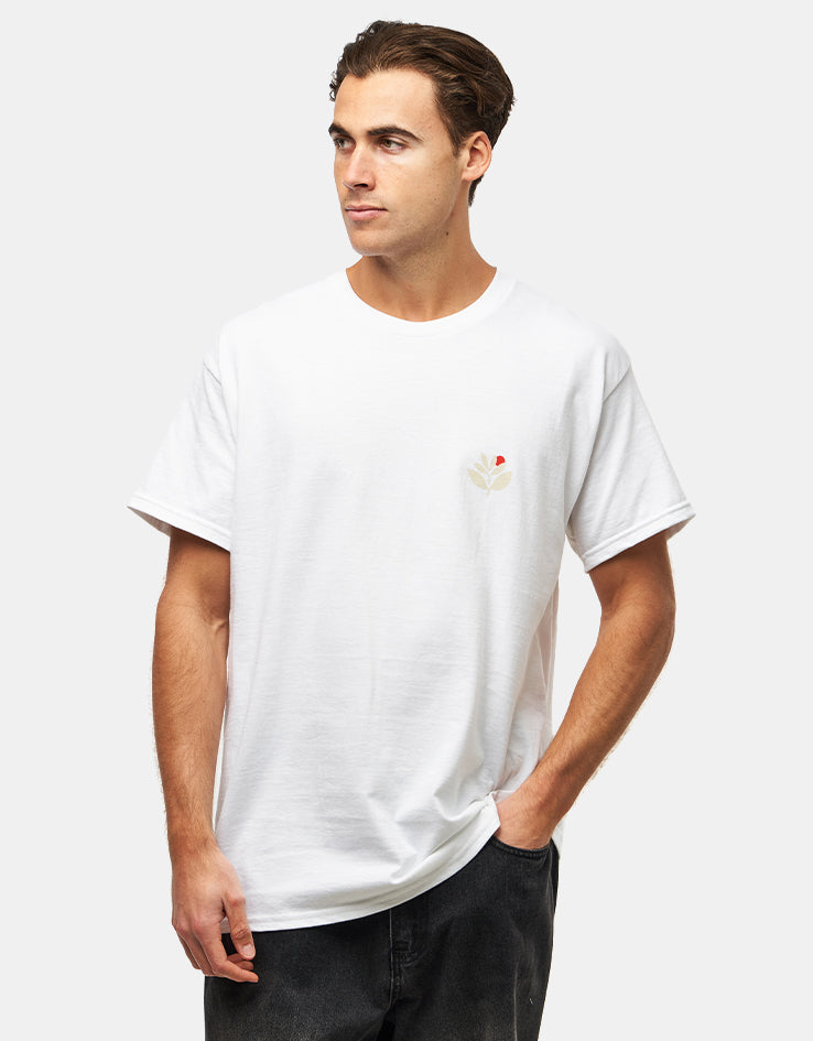 Magenta Fly T-Shirt - White