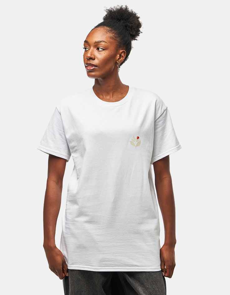 Magenta Fly T-Shirt - White